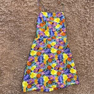 Zara Floral Dress with shorts